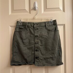 Mudd Green Cargo Mini Skirt Casual